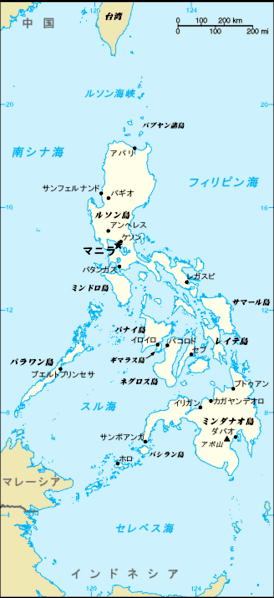 フィリピン地図